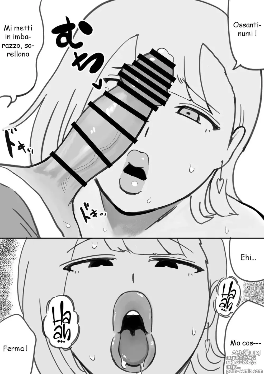 Page 4 of doujinshi La Mia Paffuta Sorella Gyaru