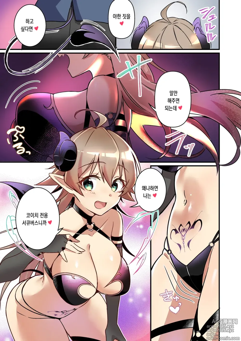Page 5 of doujinshi 소환돼버린 서큐버스가 나라는건 못 들었단 말이야