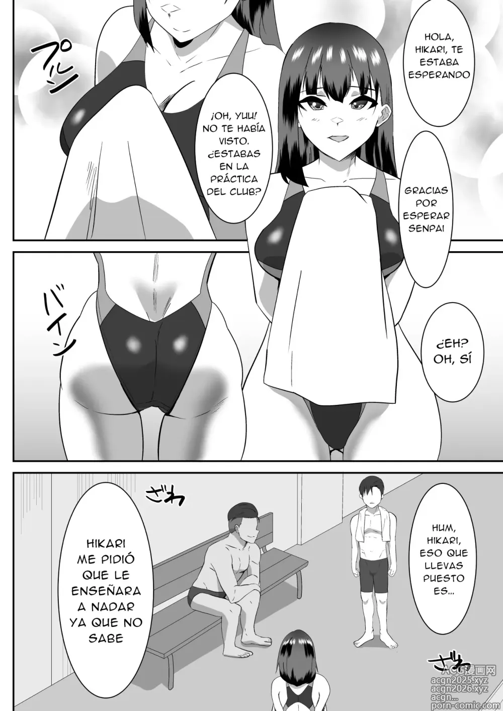 Page 6 of doujinshi El Día en el que mi Tetona Amiga de la Infancia, se Volvió la Novia de un Patán 2