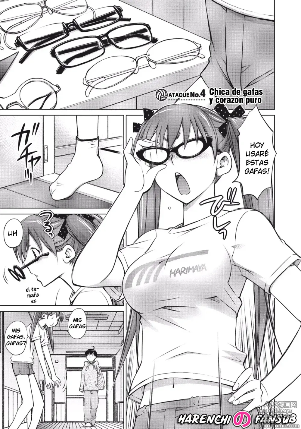 Page 1 of manga Chica de gafas y corazon puro