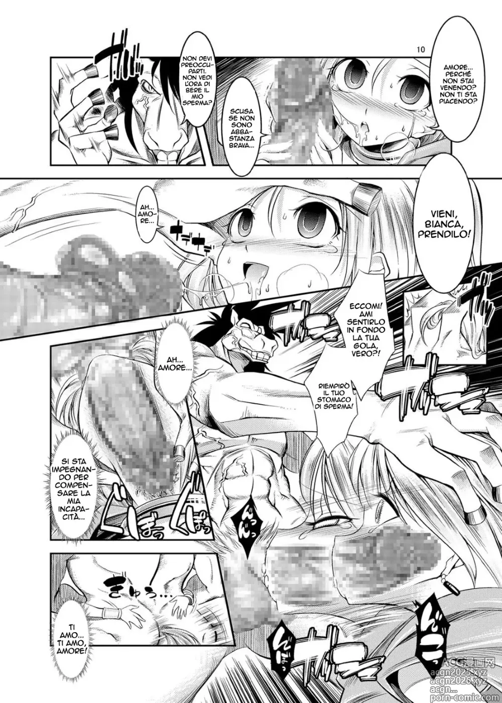 Page 9 of doujinshi Medapani Quest Bianca-hen