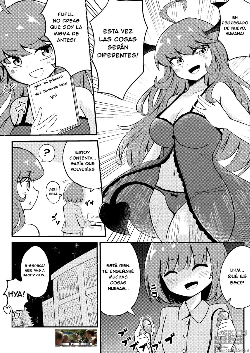 Page 26 of doujinshi Teaching the Inexperienced Succubus a Lesson with Yuri Sex