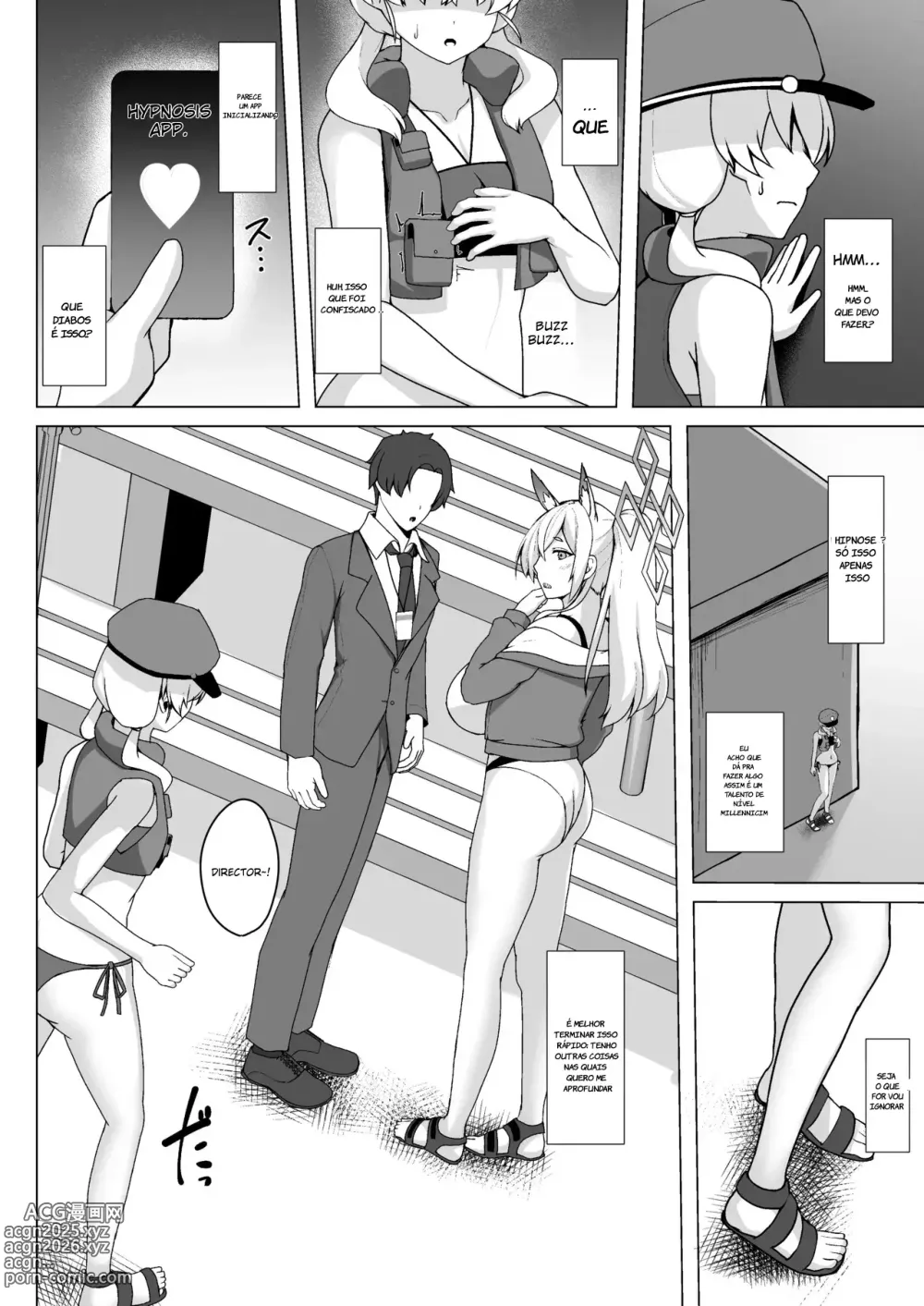 Page 3 of doujinshi Kanna Kyokuchou wa Minna no Saimin Nikubenki
