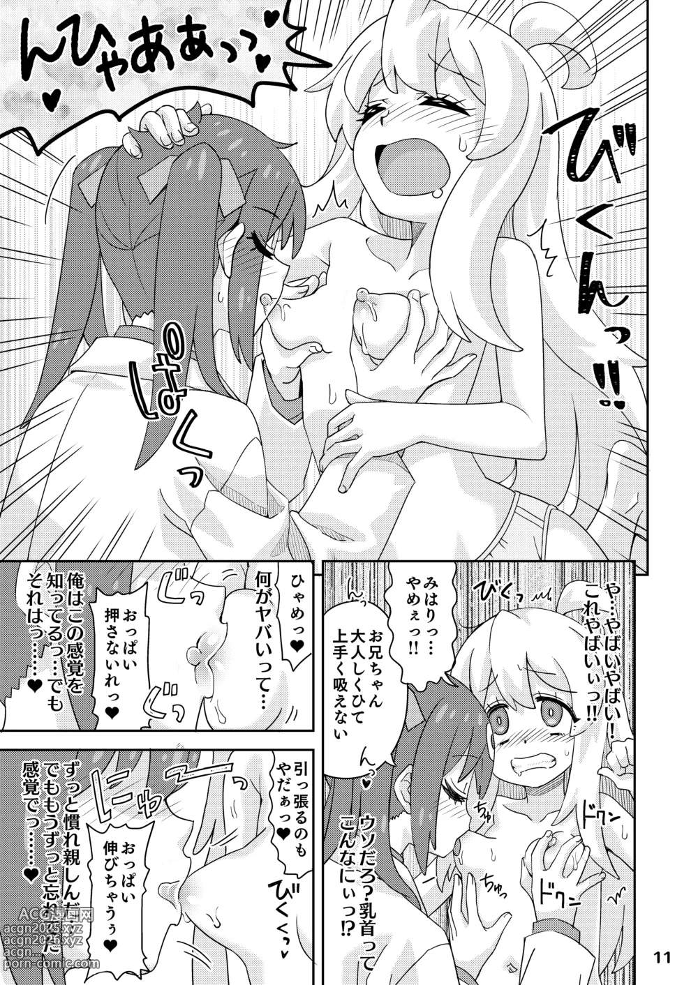 Page 11 of doujinshi Onii-chan to Nakayoshi!