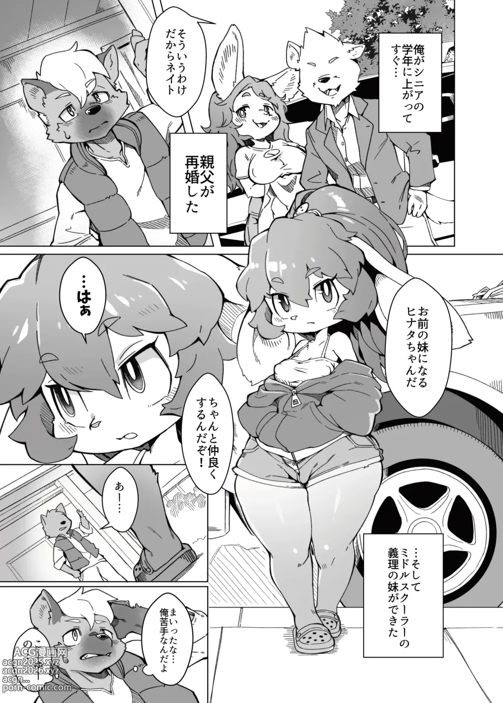 Page 2 of doujinshi 俺は妹には手を出さないっ！