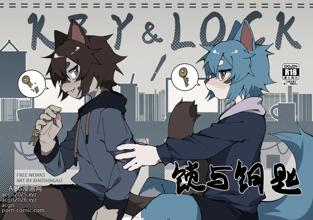 Page 1 of doujinshi xiaoshagai2 / toye2004 - Key & Lock