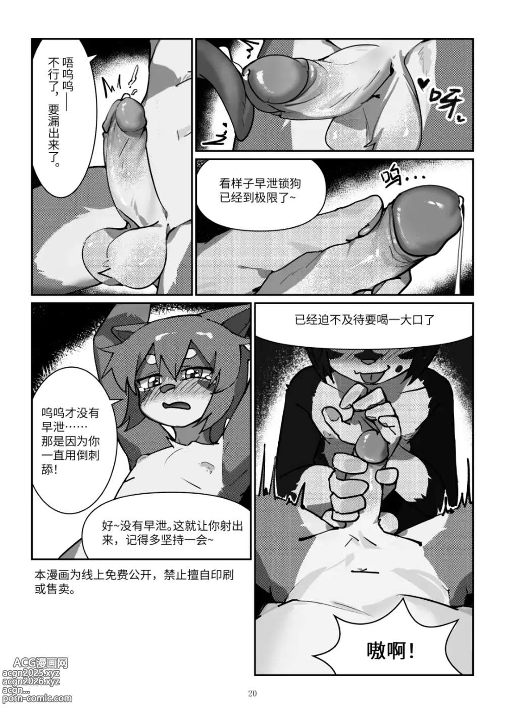 Page 20 of doujinshi xiaoshagai2 / toye2004 - Key & Lock