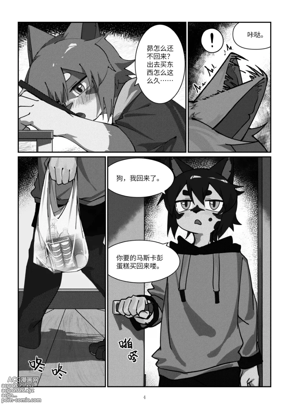 Page 4 of doujinshi xiaoshagai2 / toye2004 - Key & Lock