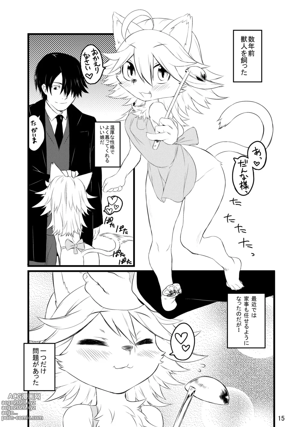 Page 14 of doujinshi Kemo Lover