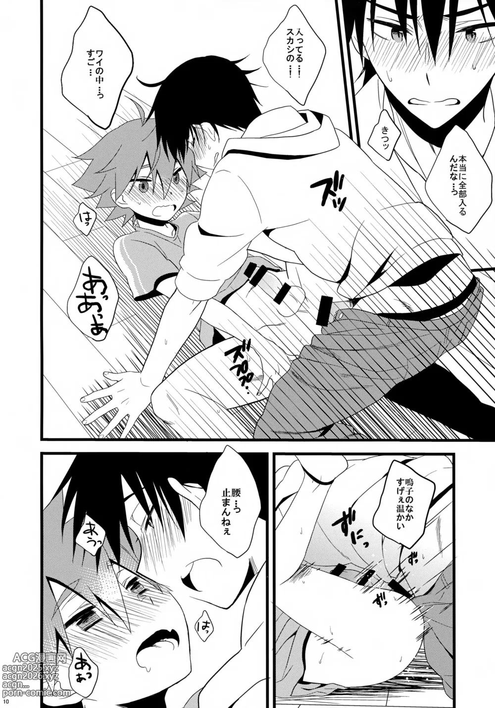 Page 10 of doujinshi Naruko-kun no Natsuyasumi Nikki