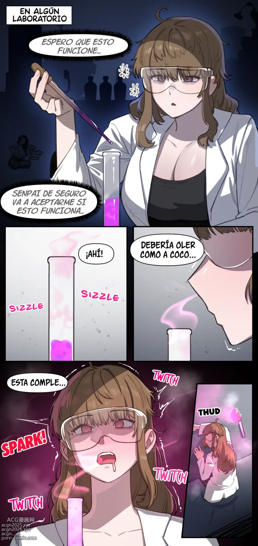 Page 2 of doujinshi La Mejor Forma De Conectar Con Senpai + Bonus