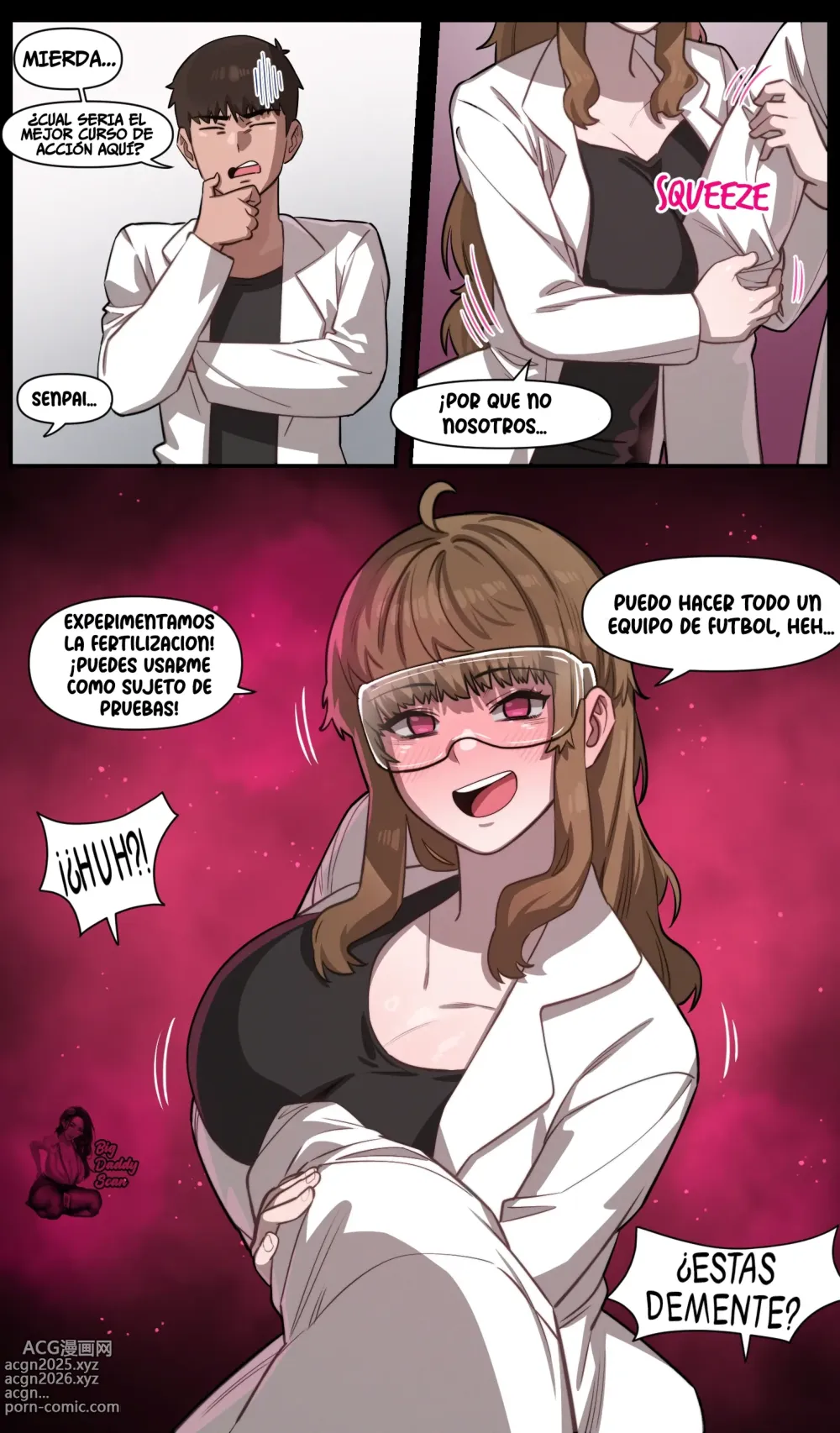 Page 4 of doujinshi La Mejor Forma De Conectar Con Senpai + Bonus