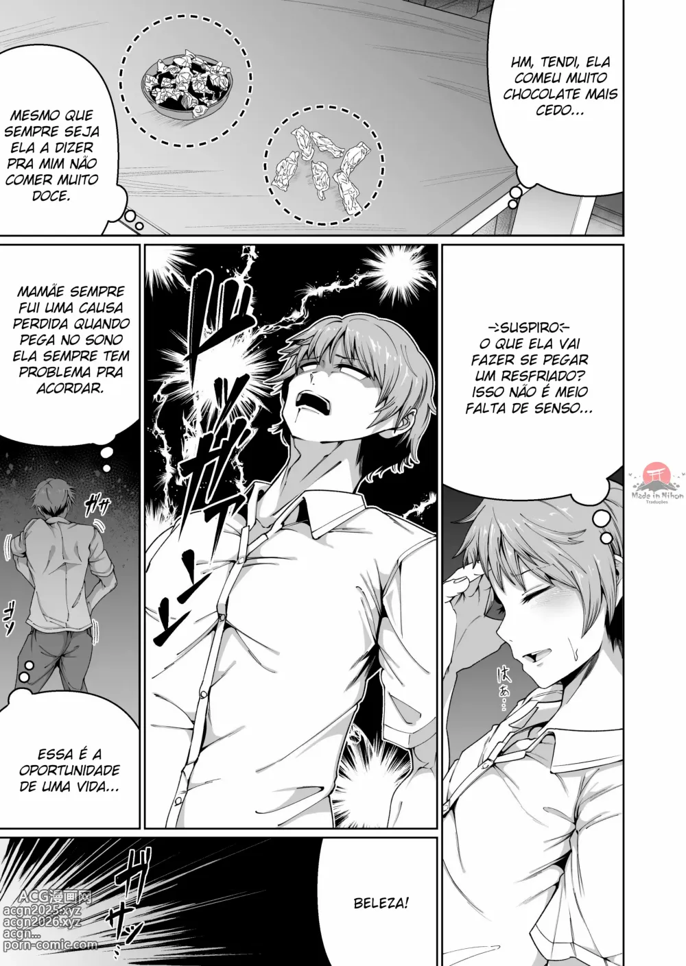 Page 10 of doujinshi Sukebe Body no Haha to Yokujou-suru Musuko
