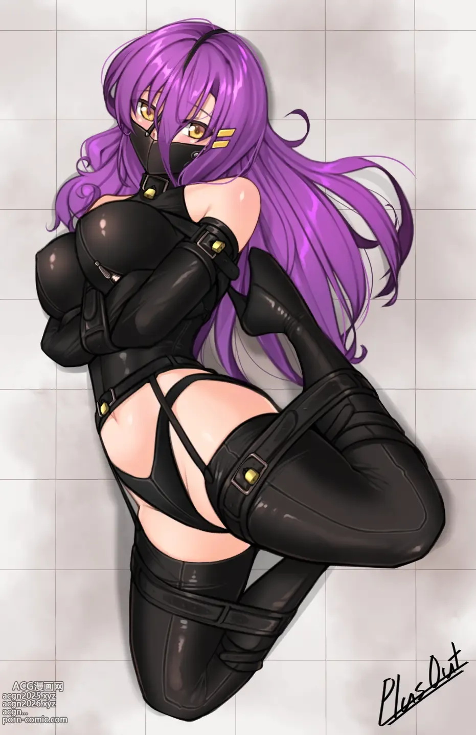 Page 1 of imageset PlusOut Bondage Art