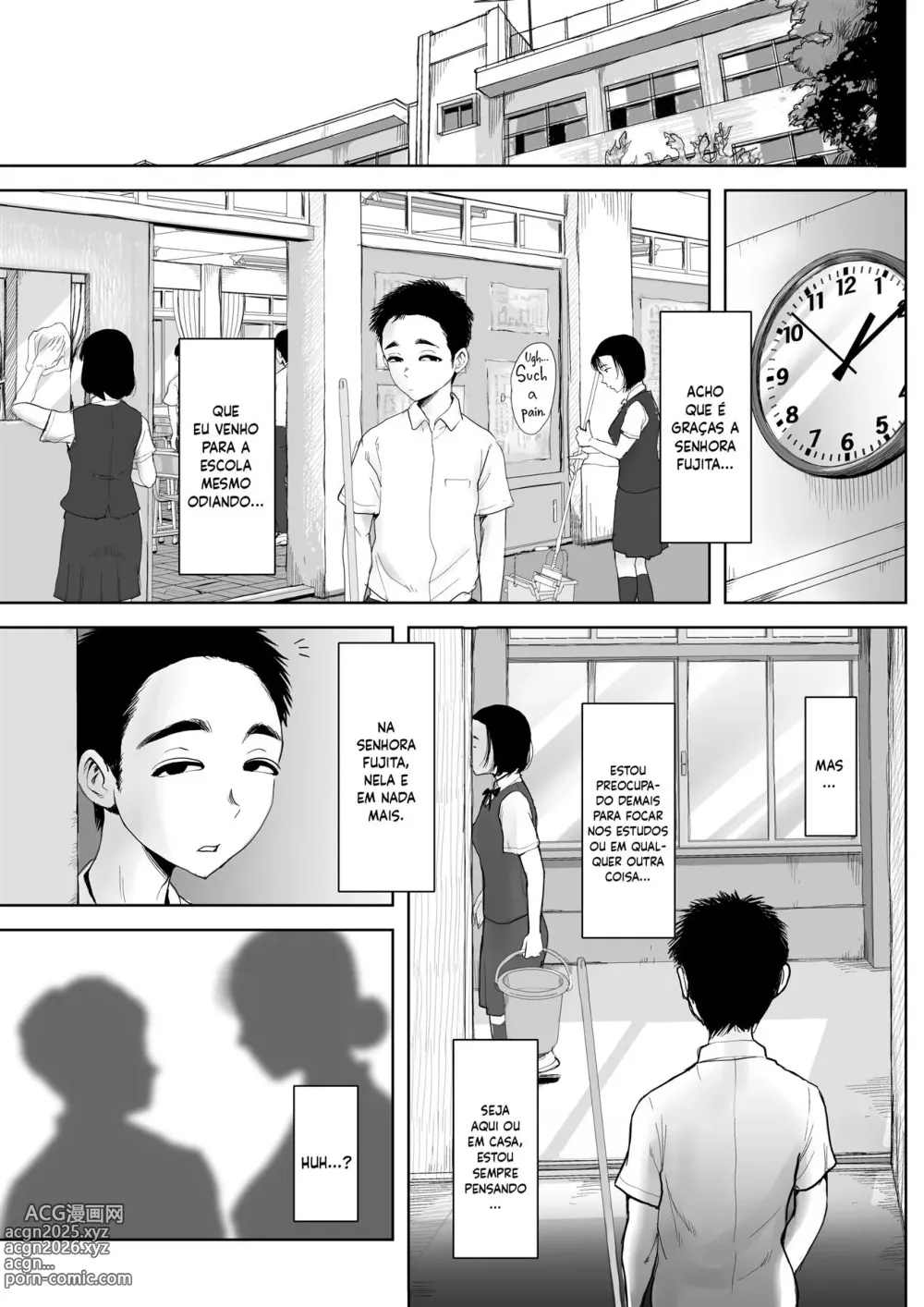 Page 10 of doujinshi Minha Relação com a Sra. Fujita 1-3