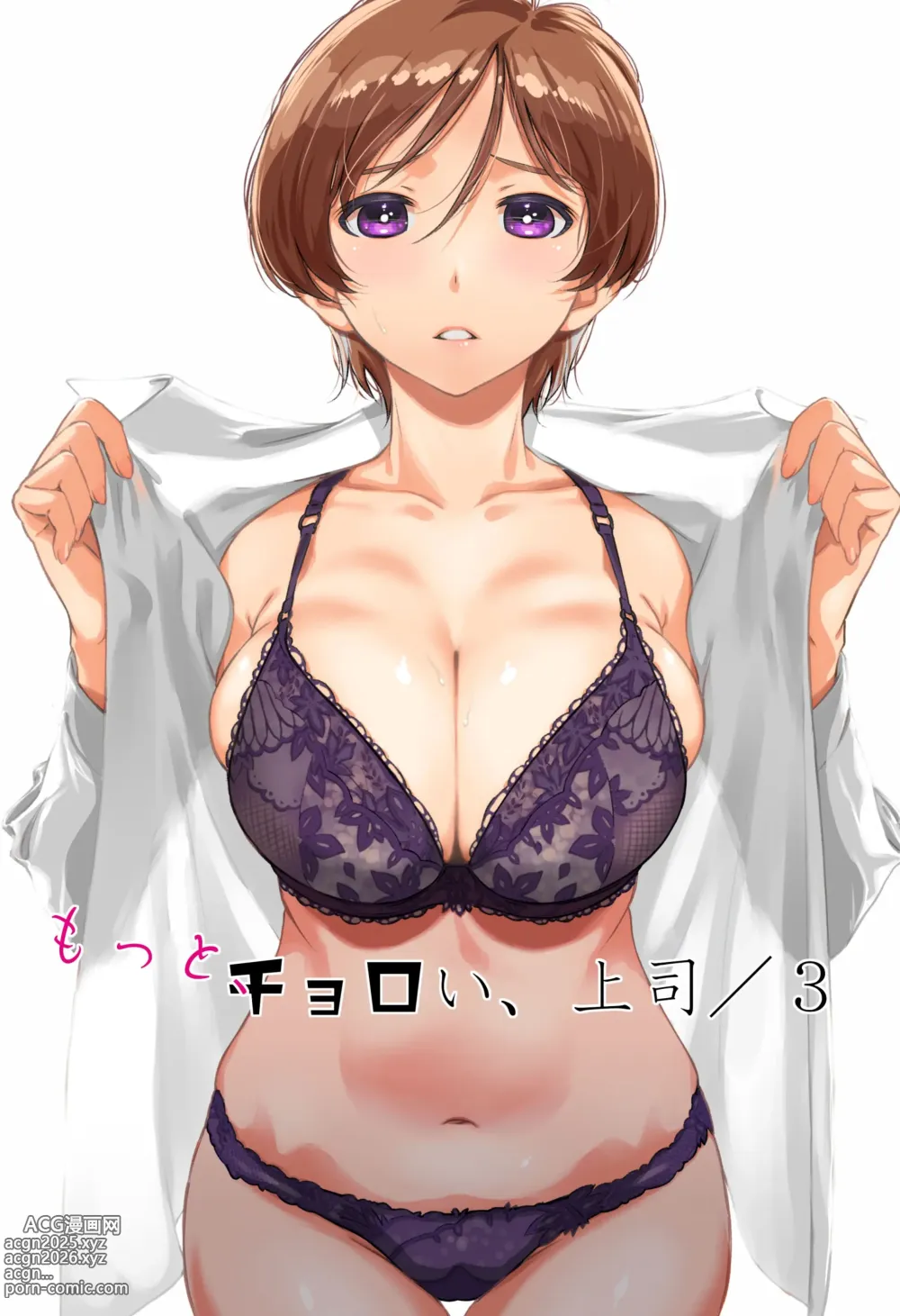 Page 2 of doujinshi Uchi no Joushi wa Mayowazu Sekkusu de Hanashi o Tsukeru~ Motto, Choroi, Joushi/ 3