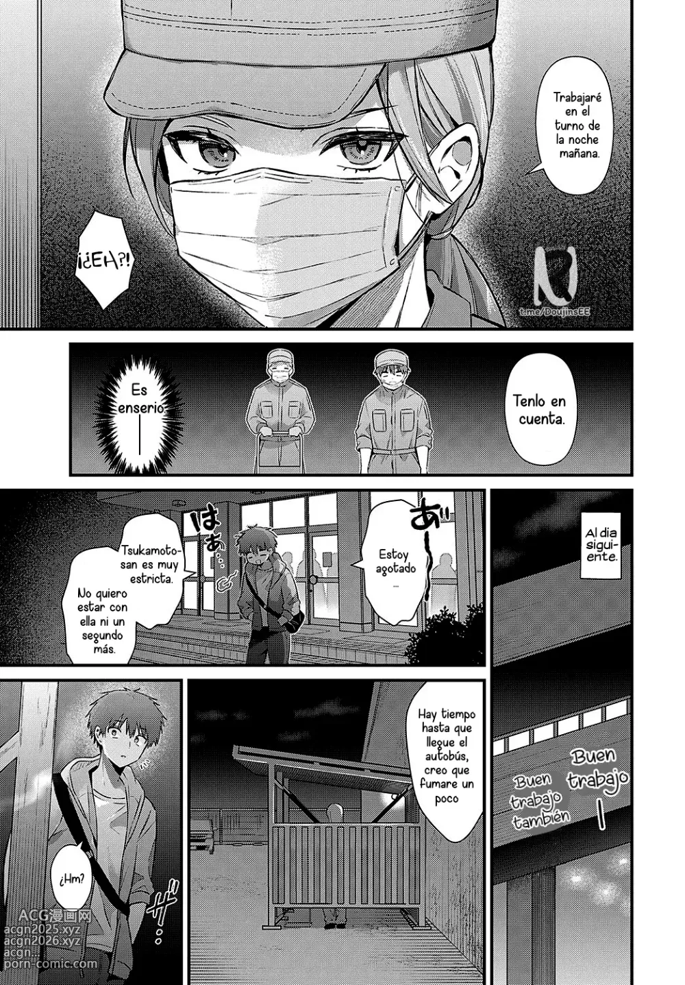 Page 3 of doujinshi El rostro nocturno de Tsukamoto-san