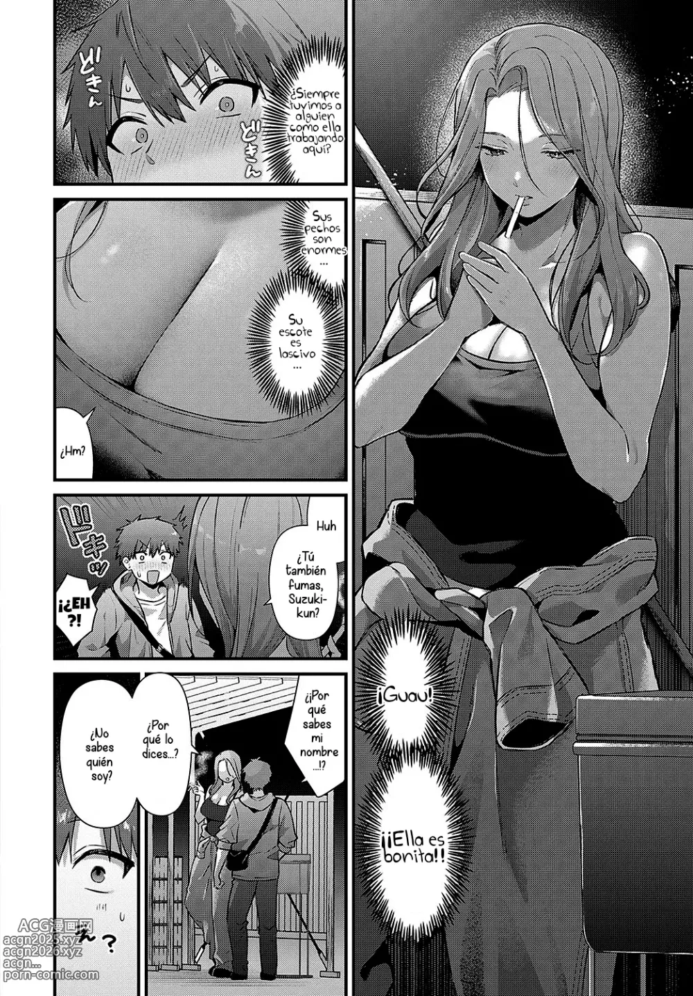 Page 4 of doujinshi El rostro nocturno de Tsukamoto-san