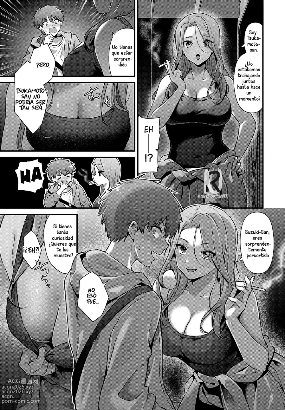 Page 5 of doujinshi El rostro nocturno de Tsukamoto-san