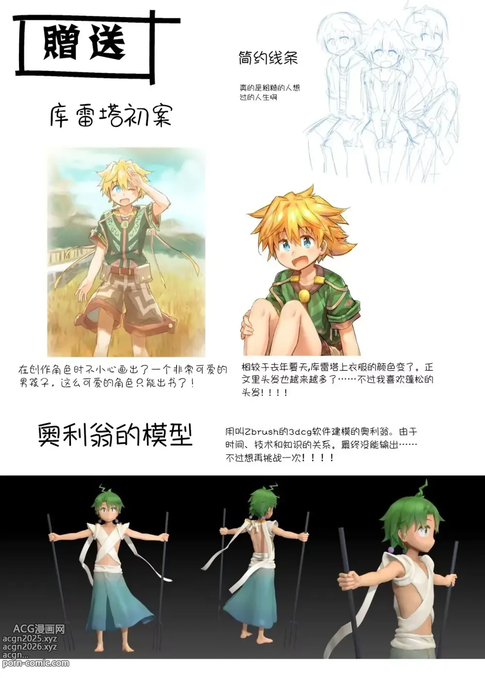 Page 19 of doujinshi Story of boys as usual Vol.1