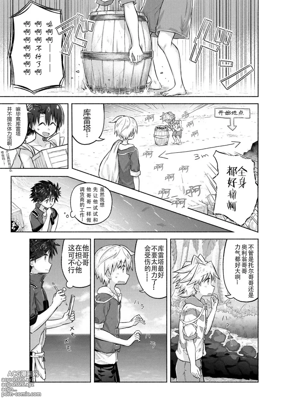 Page 8 of doujinshi Story of boys as usual Vol.2