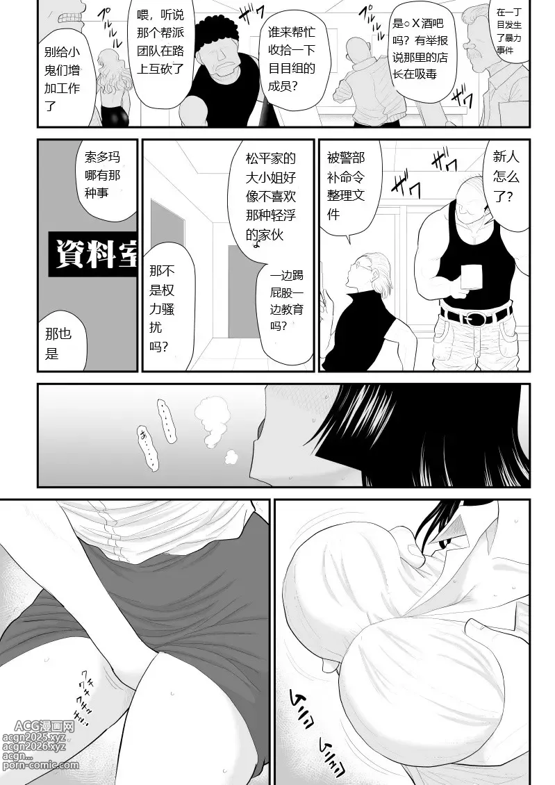 Page 7 of doujinshi Onna Keibuho Himeko Gaiden 2 Buka e no Kuchidome-hen