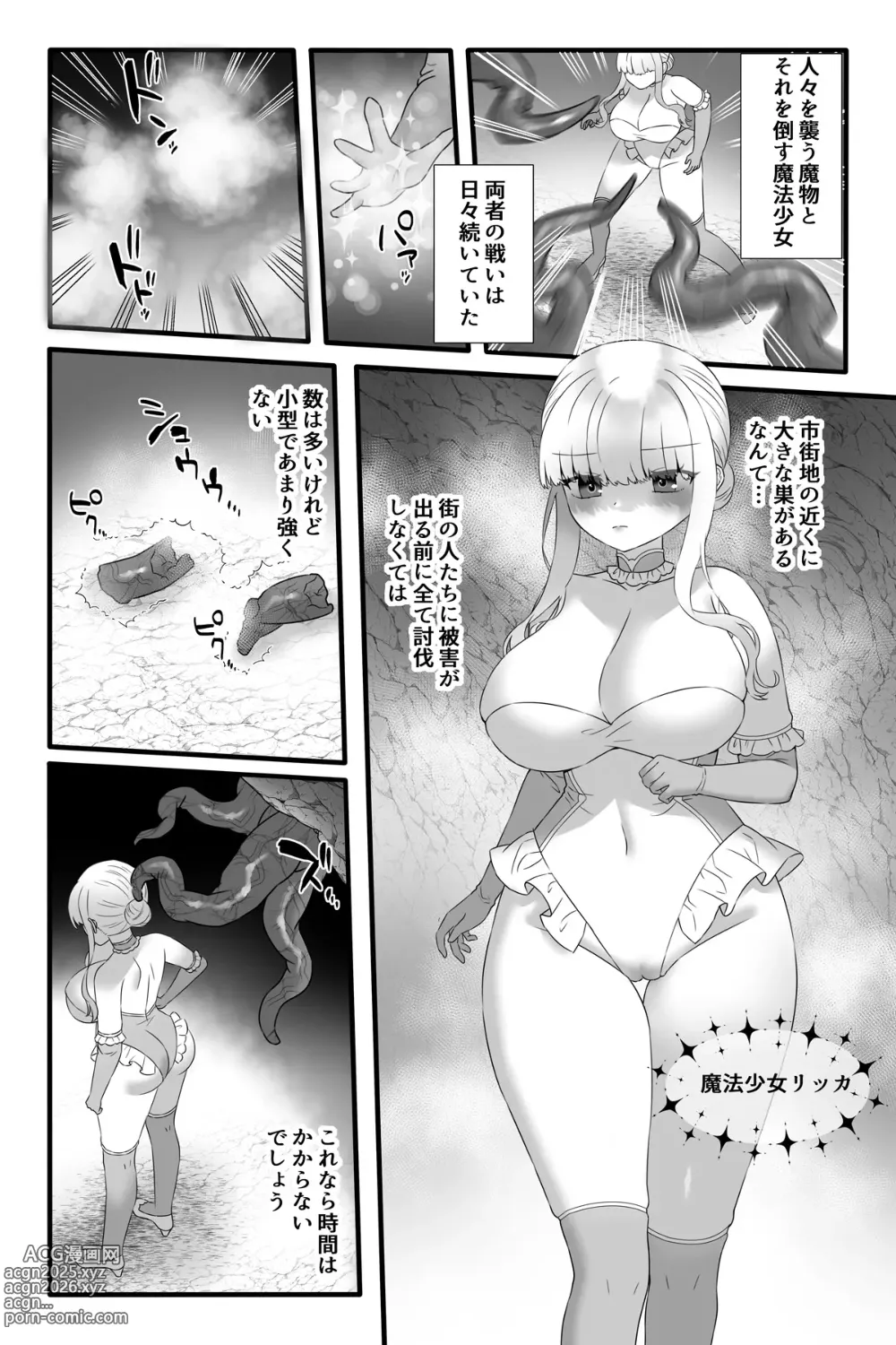 Page 3 of doujinshi Mahō Shōjo Waru shí 5 ~ Futanari Kaizō Maryoku Shibo Sei ~