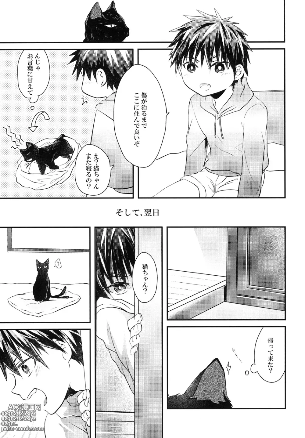 Page 8 of doujinshi 猫にニャンニャン泣かされて