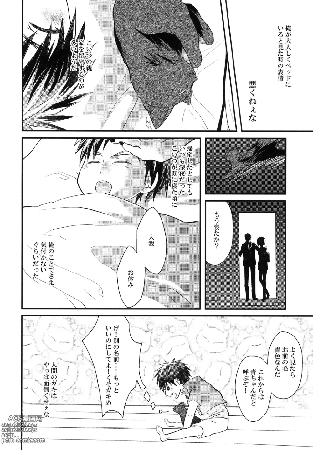 Page 9 of doujinshi 猫にニャンニャン泣かされて