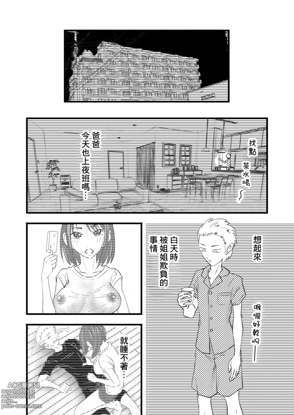 Page 3 of doujinshi 家庭内NTR〜お義母さんと夜のえちえち大人預り所〜