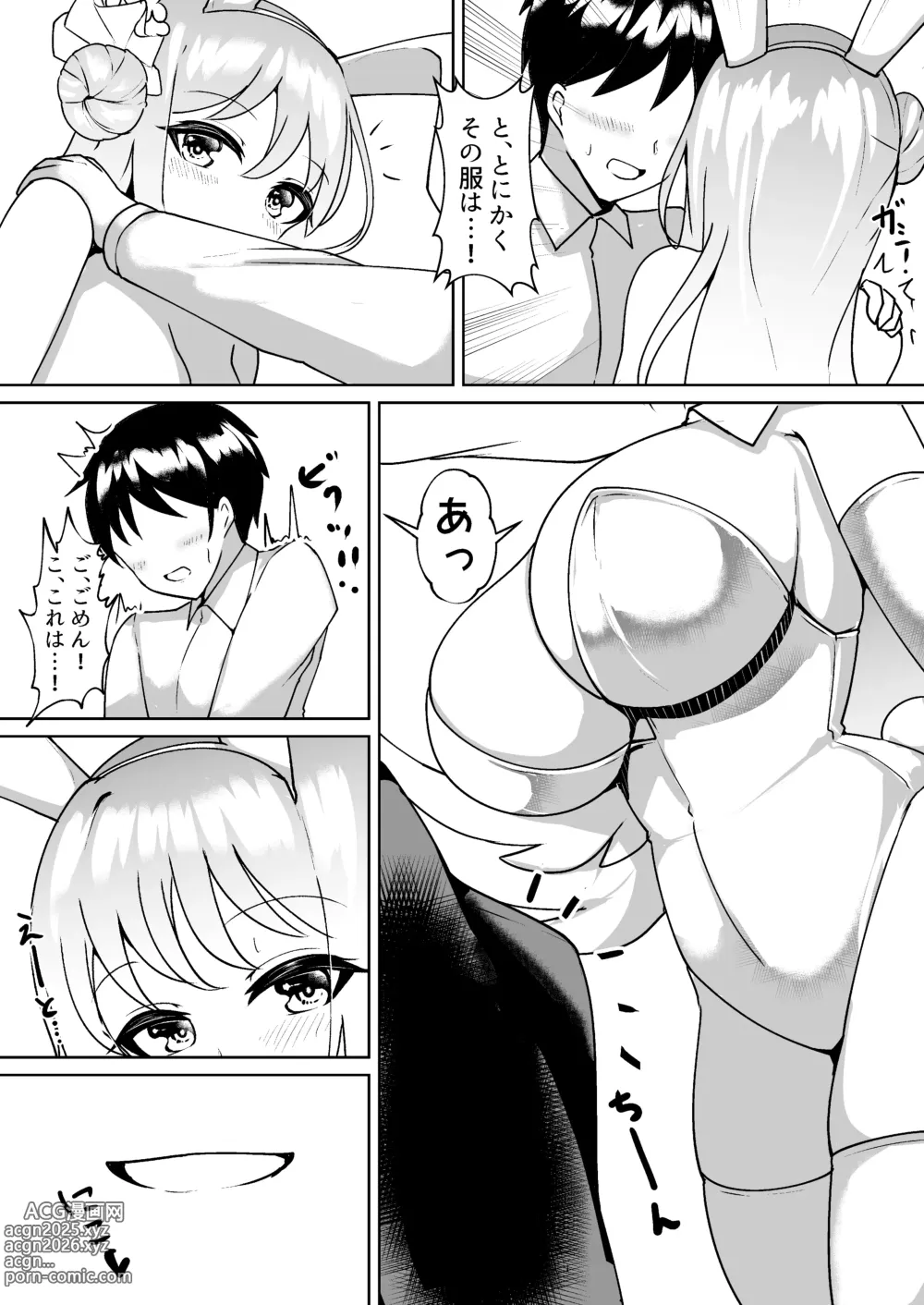 Page 3 of doujinshi Bunny Mika to Chakui Ecchi