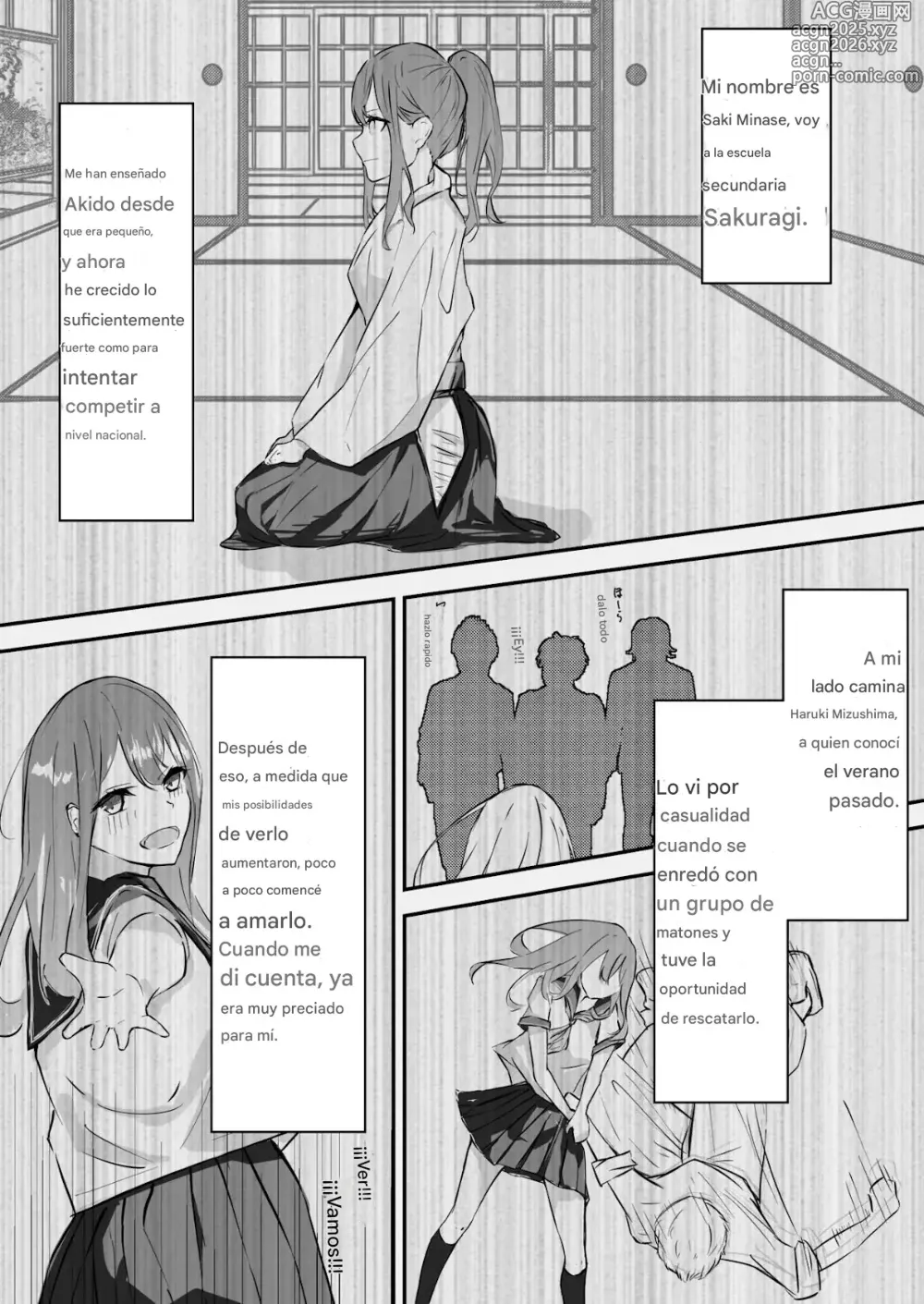 Page 3 of doujinshi Restricción y Sometimiento de una JK ~El Día en que la Chica de Aikido Perdió~