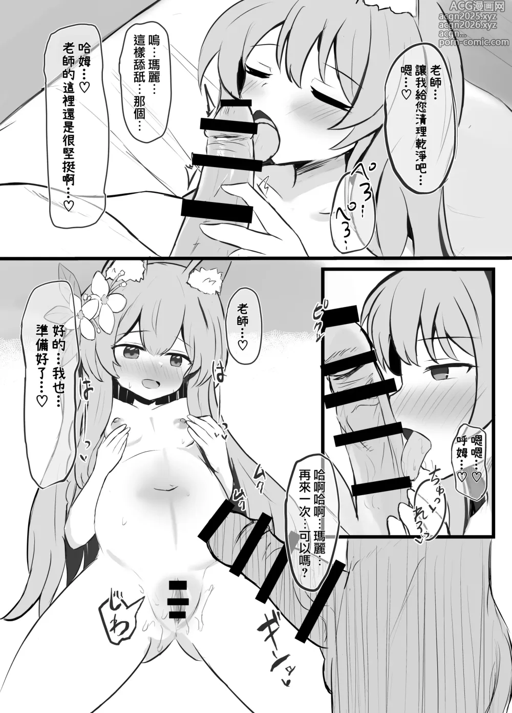 Page 13 of doujinshi Kivotos Shussan Houkokusho