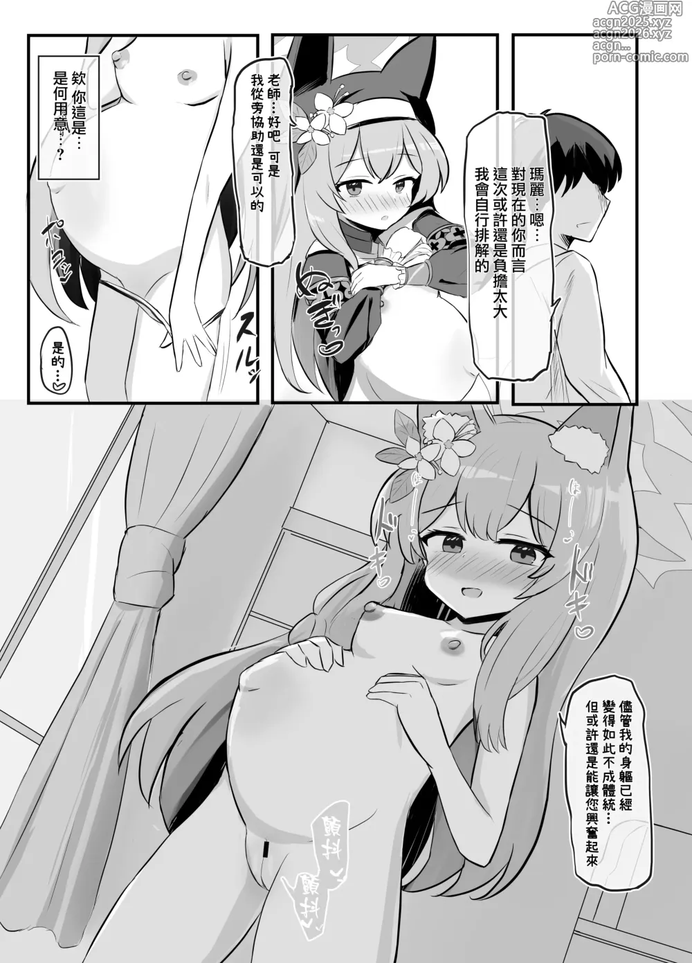 Page 6 of doujinshi Kivotos Shussan Houkokusho