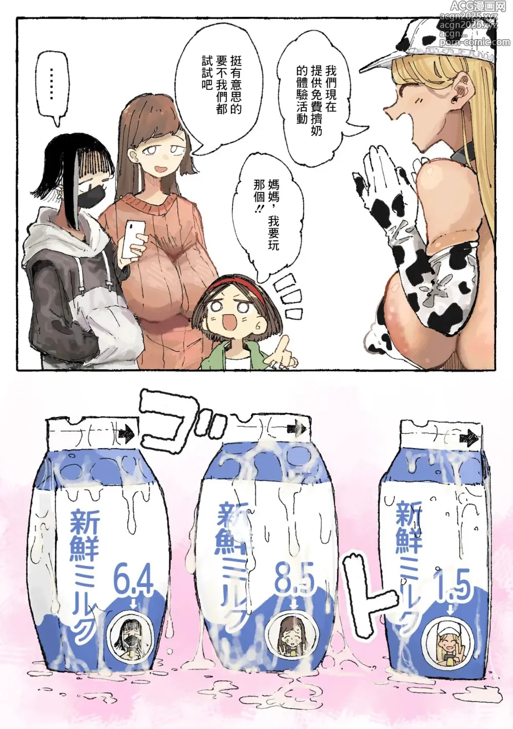 Page 2 of doujinshi 乳絞られ体験コーナー