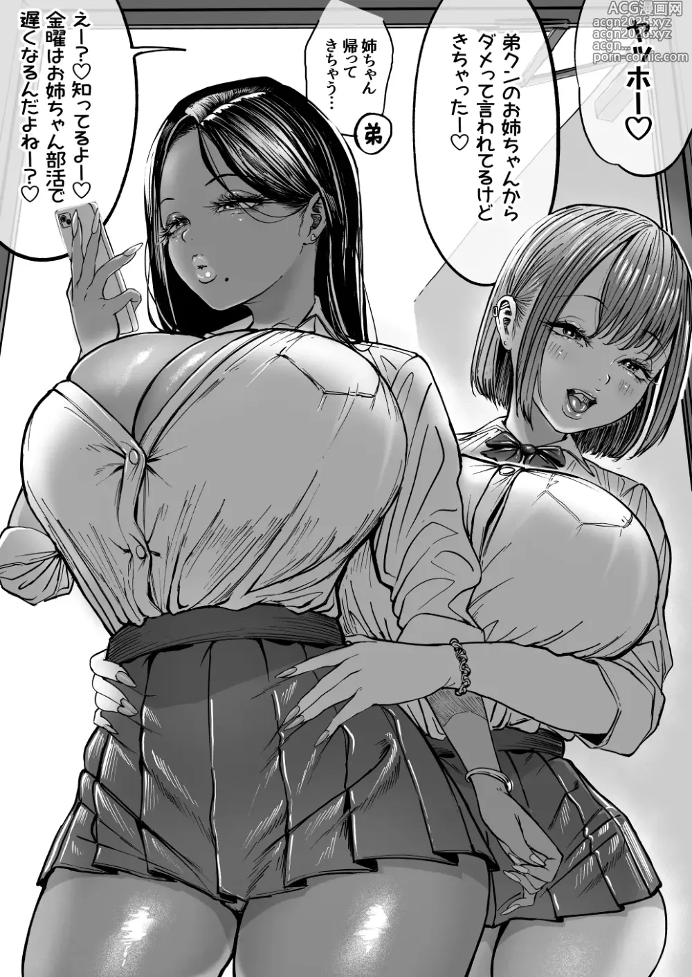 Page 1 of doujinshi ツインギャルズの家凸