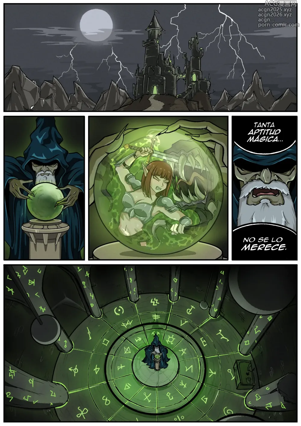 Page 2 of doujinshi The Mages Rebirth