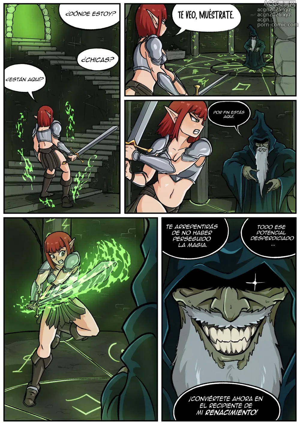 Page 4 of doujinshi The Mages Rebirth