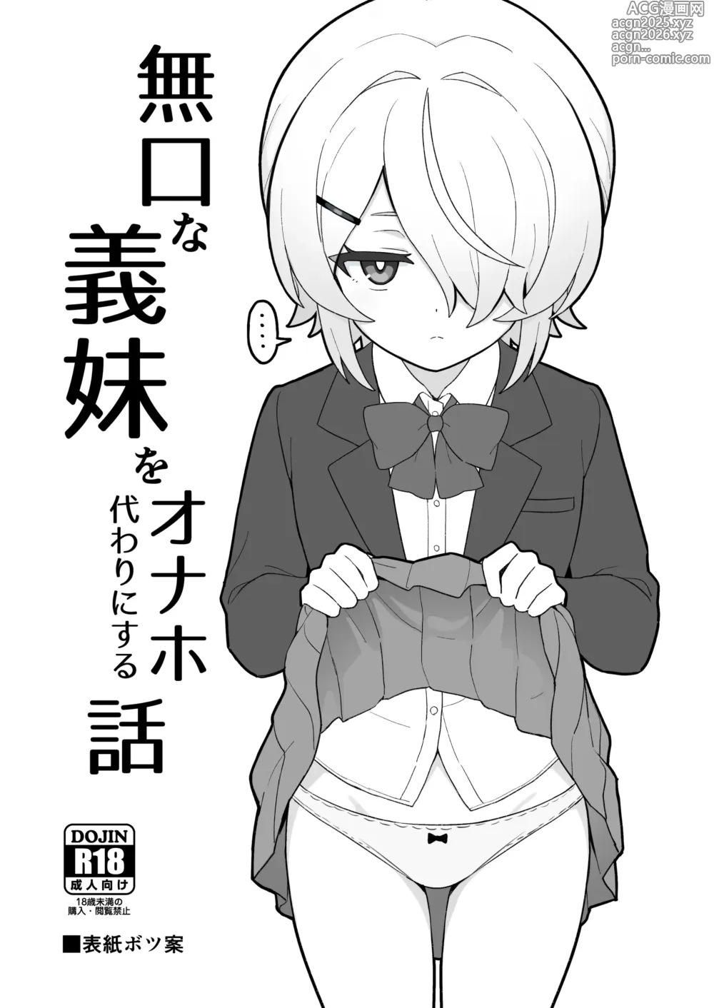 Page 2 of doujinshi 關於我把無口義妹當飛機杯使用那件事｜無口な義妹をオナホ代わりにする話
