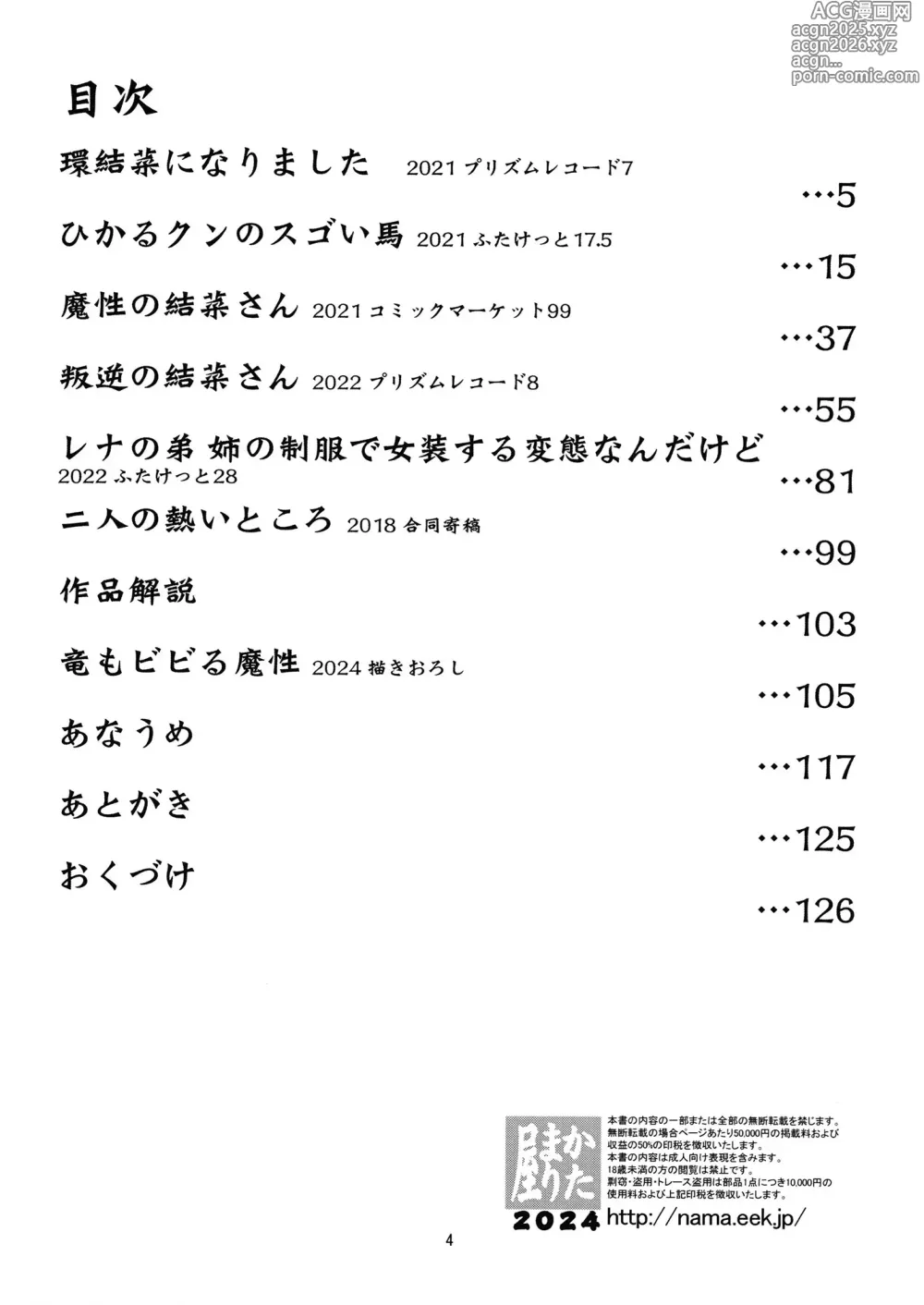 Page 3 of doujinshi 軽率女ｘ女おせっせの街5環結菜叛逆編