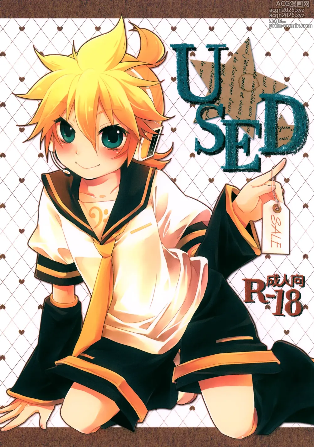 Page 1 of doujinshi USED