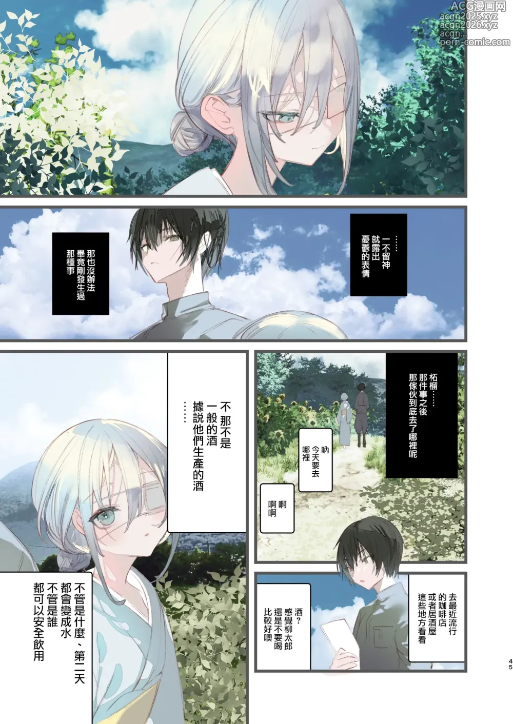 Page 45 of doujinshi Kaiso Ikken Chou Hoozuki sita