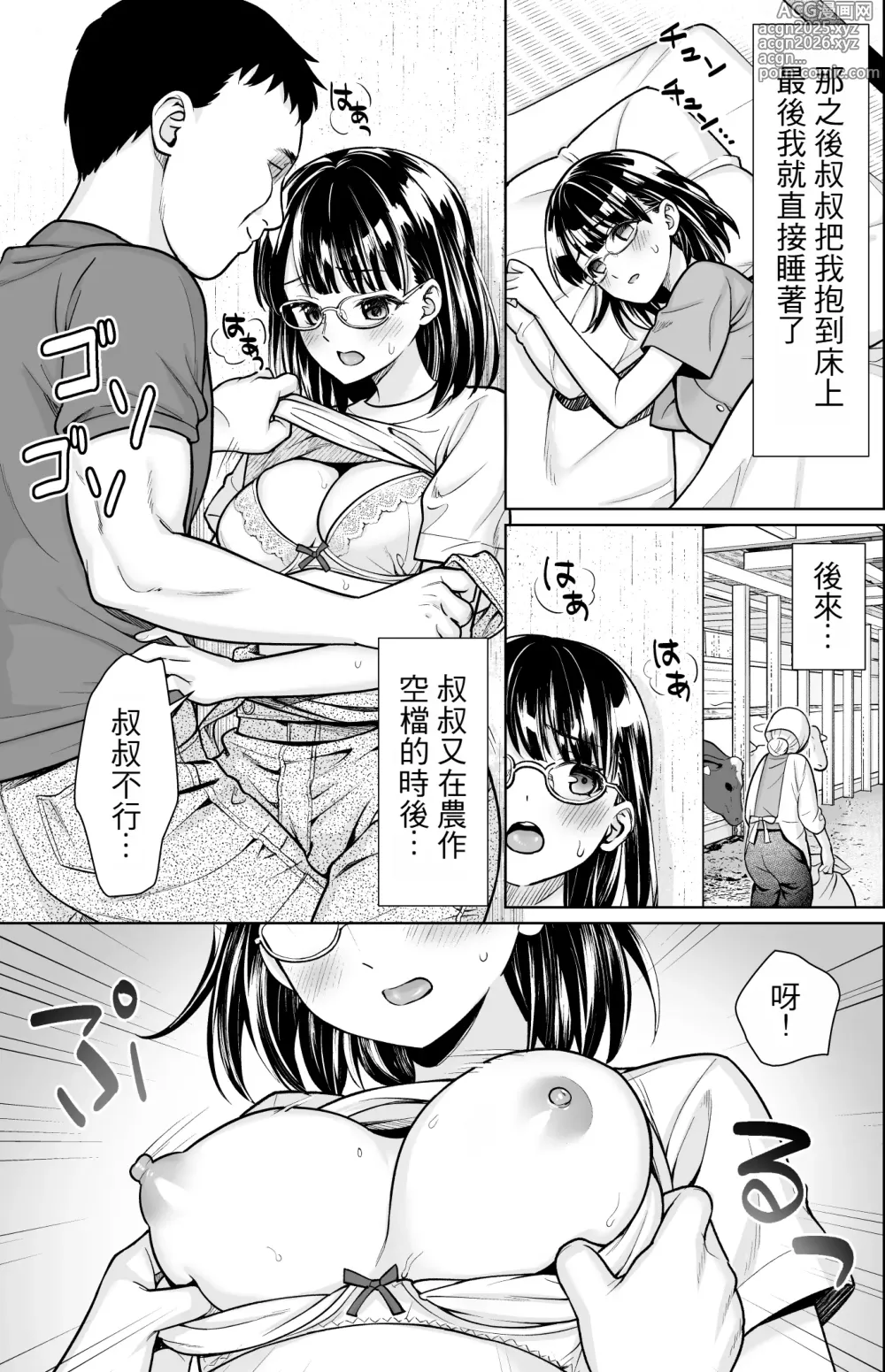 Page 2 of doujinshi Iyada to Ienai Jimikei Shoujo to Inaka no Ojisan 3