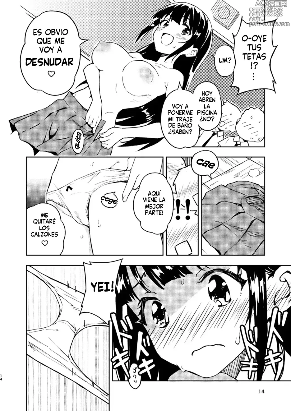Page 14 of doujinshi Si no te embarazas en 1 mes podras volver a ser hombre Cap.1