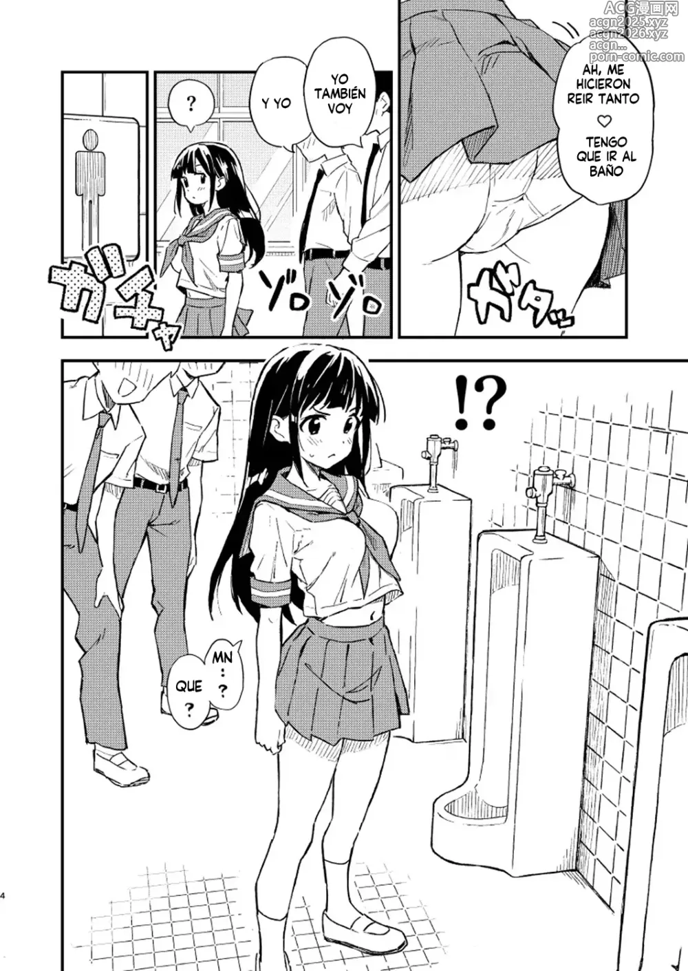 Page 4 of doujinshi Si no te embarazas en 1 mes podras volver a ser hombre Cap.1