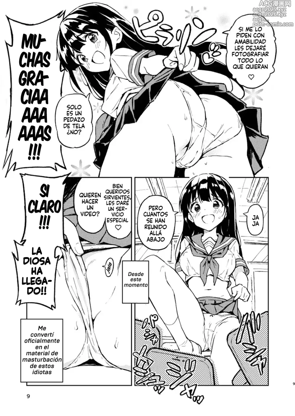Page 9 of doujinshi Si no te embarazas en 1 mes podras volver a ser hombre Cap.1