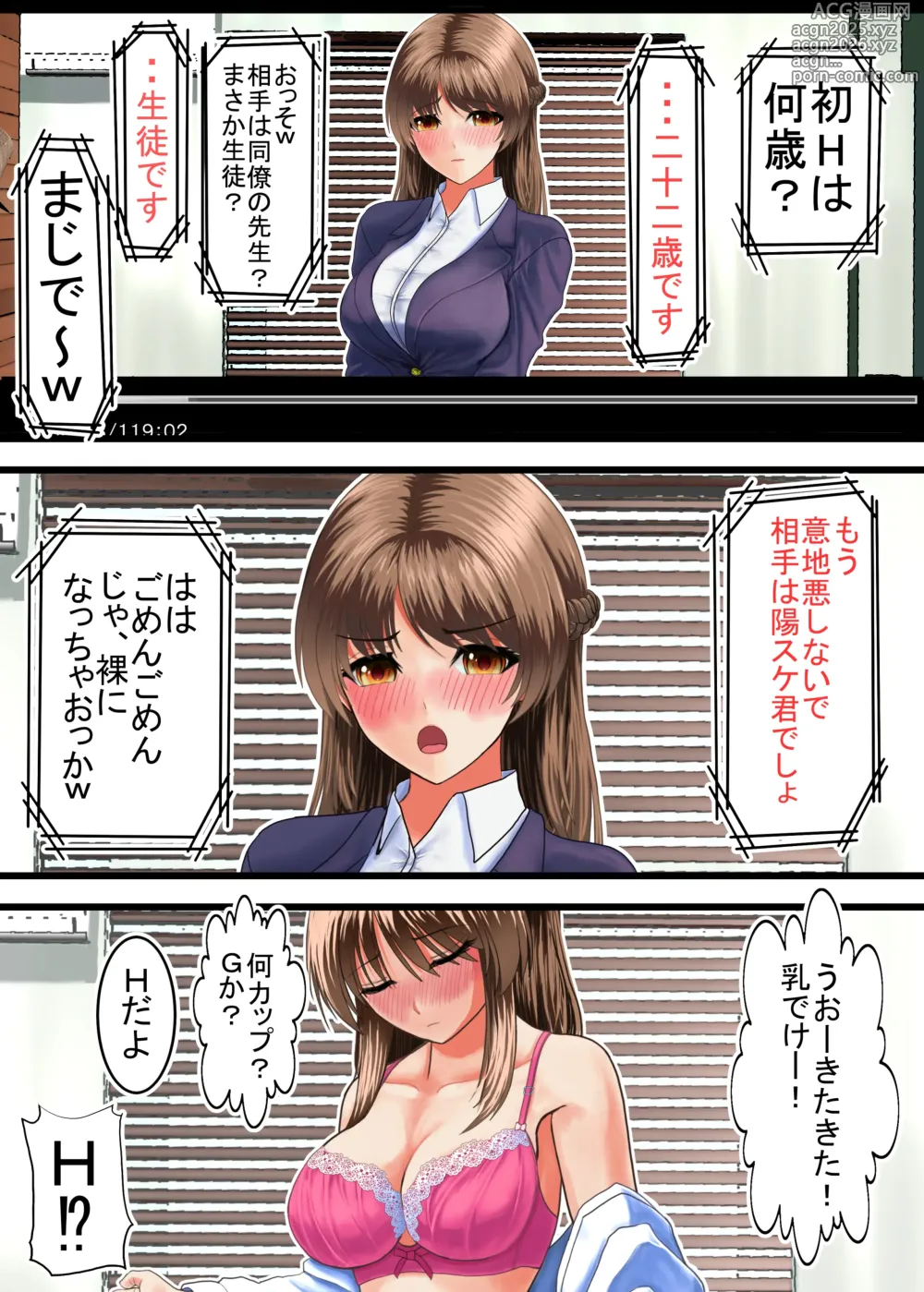 Page 6 of doujinshi Kuzu ni Omocha ni Sareru Boku no Hatsukoi no Sensei