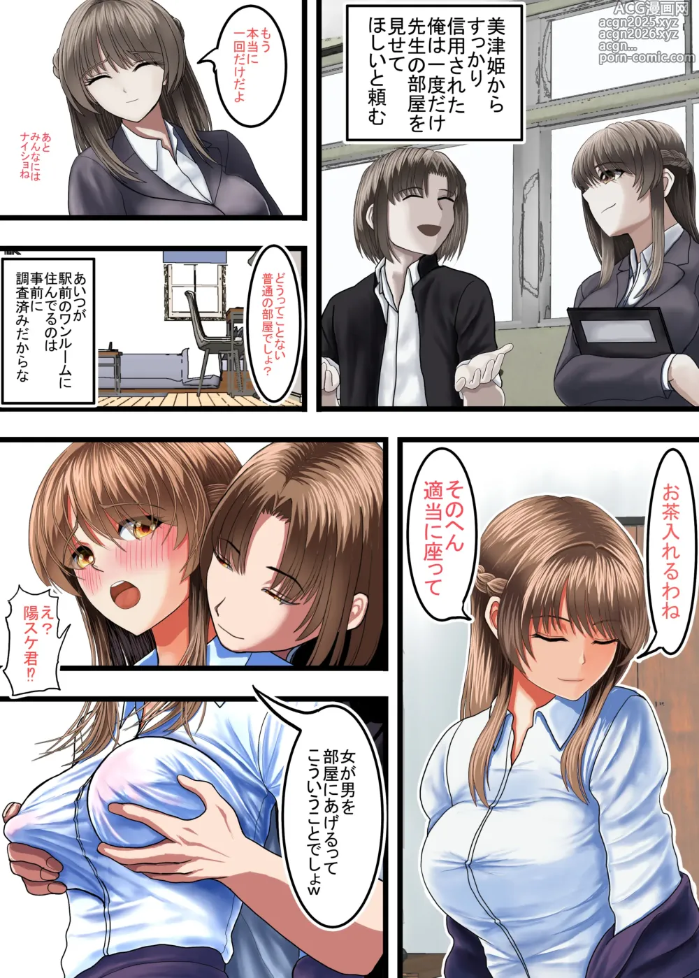 Page 8 of doujinshi Kuzu ni Omocha ni Sareru Boku no Hatsukoi no Sensei