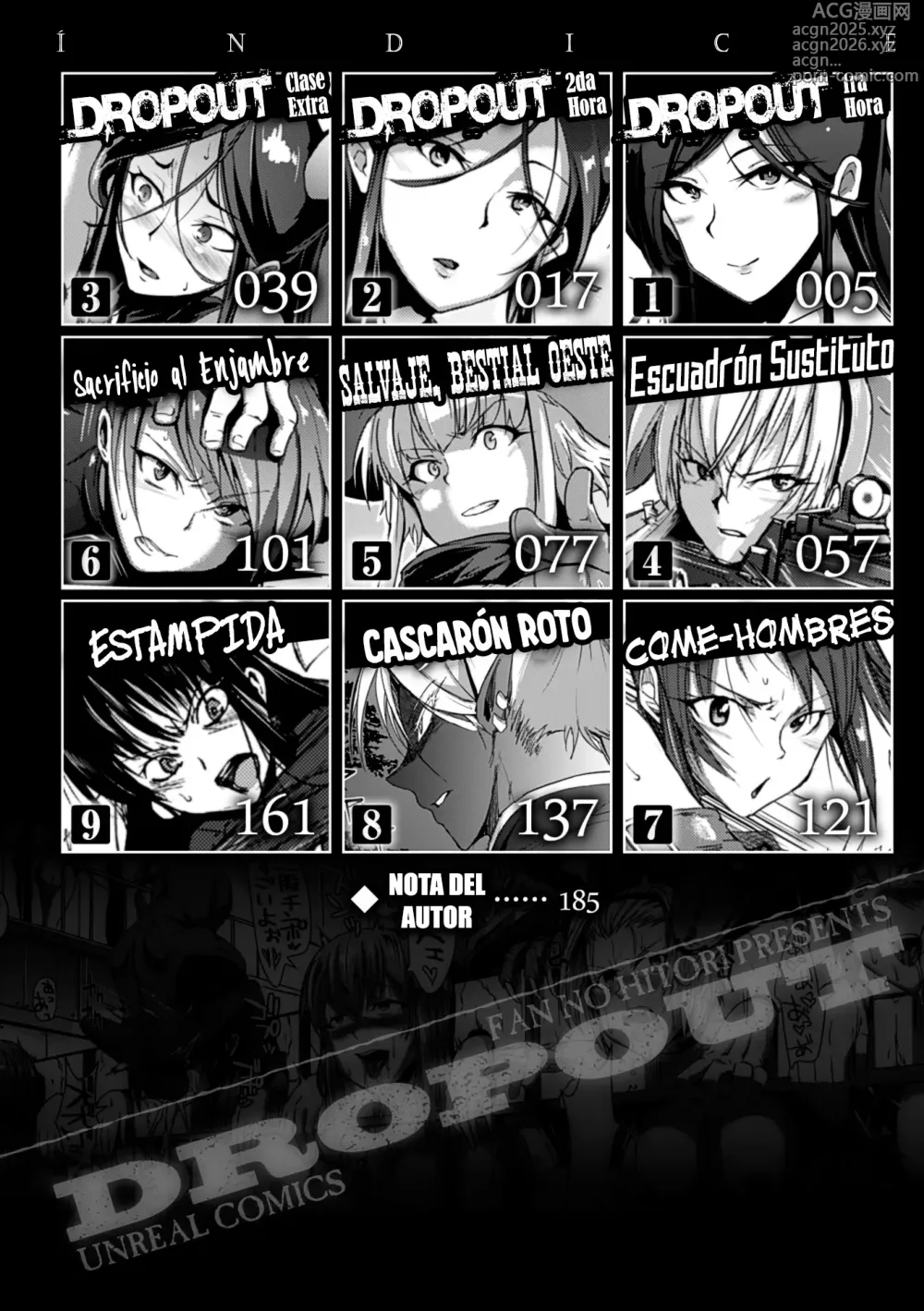 Page 3 of manga Dropout