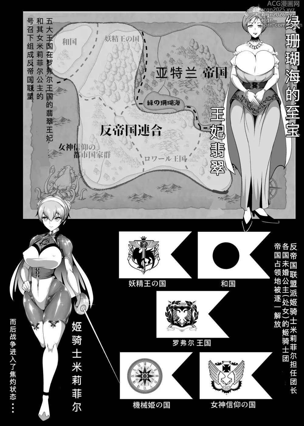 Page 3 of doujinshi 淫纹恶堕的姬骑士团02
